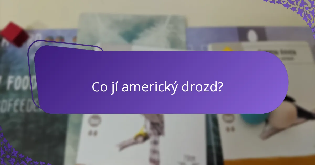 Co jí americký drozd?