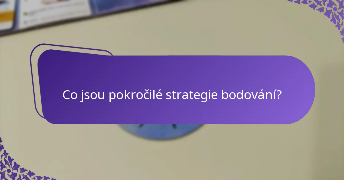 Jak může řízení zdrojů optimalizovat bodování?