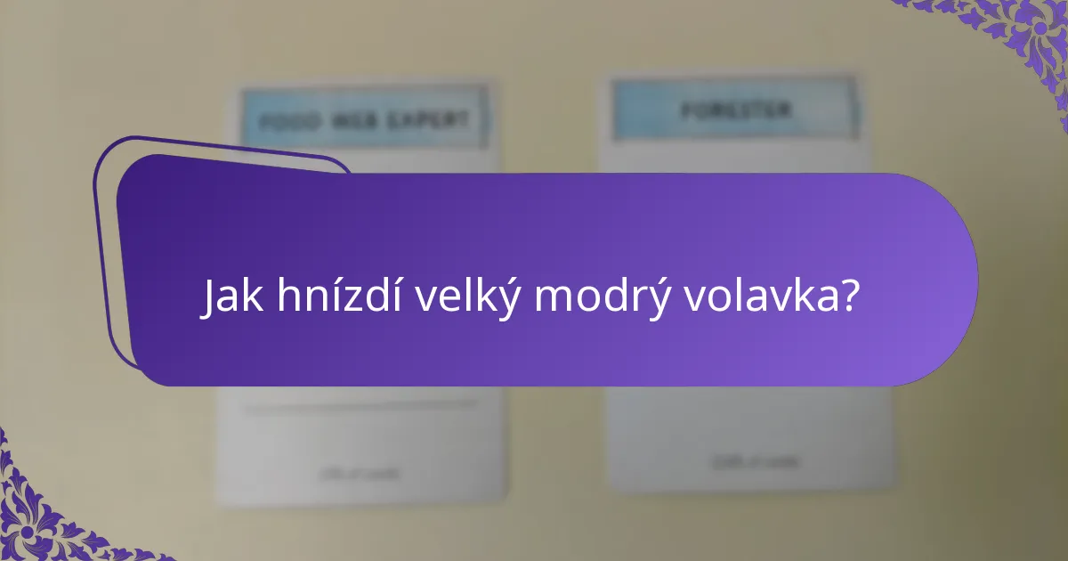 Kde žije velký modrý volavka?