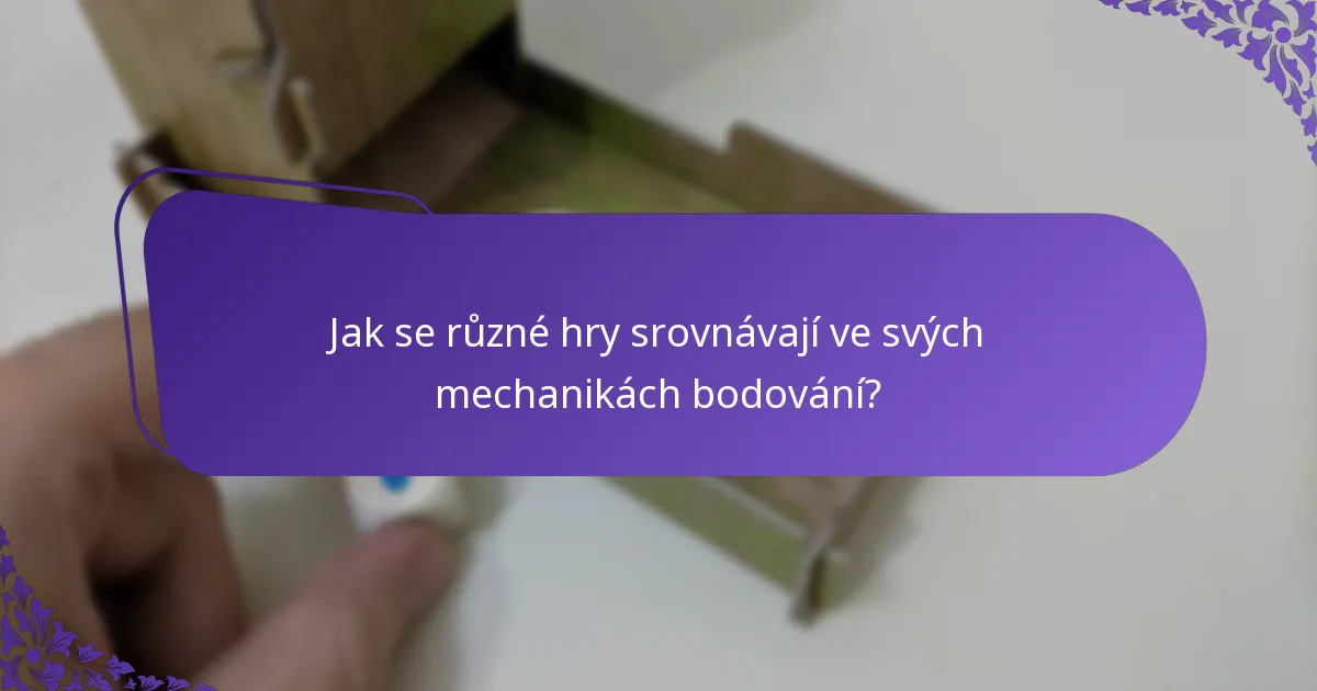 Jaké faktory by měly být zohledněny při návrhu systémů bodování?