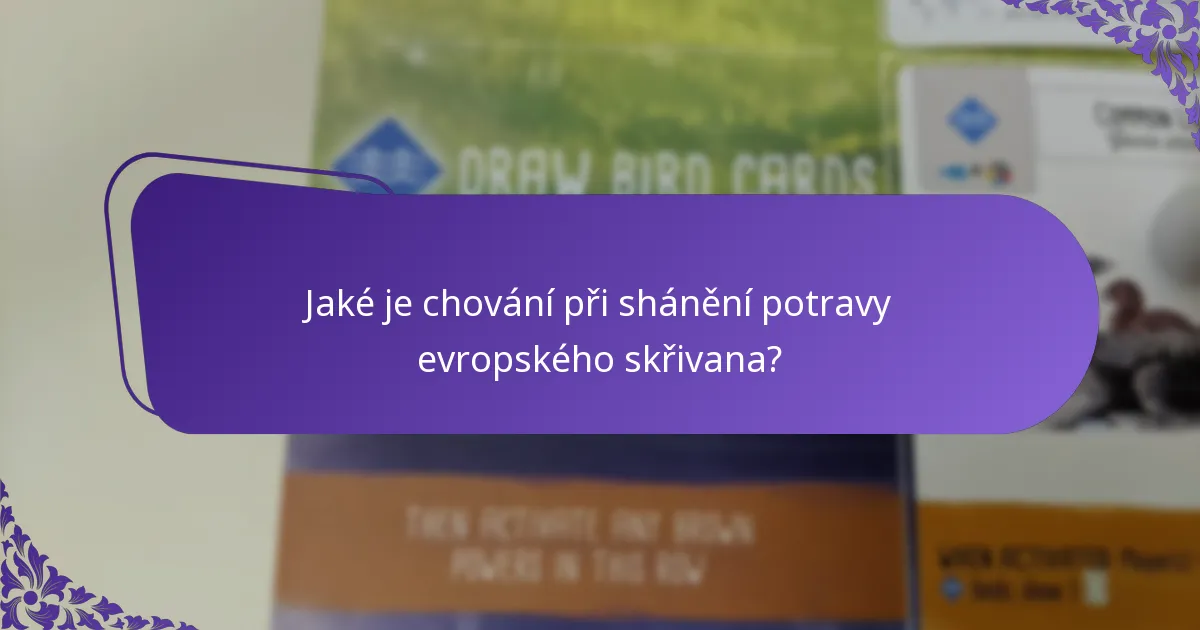 Kde se evropský skřivan obvykle vyskytuje?