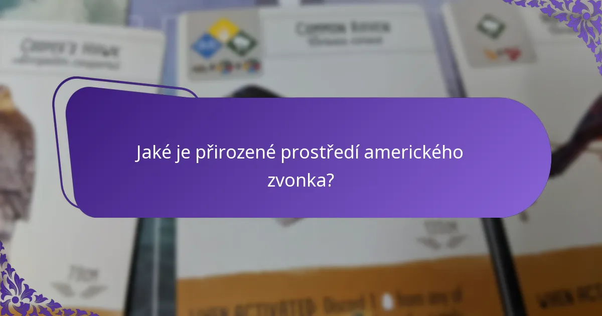 Jak přilákat americké zvonky do vaší zahrady?