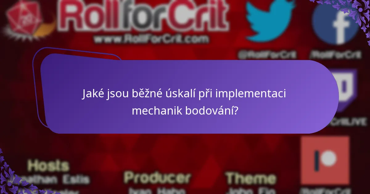 Jak se různé hry srovnávají ve svých mechanikách bodování?
