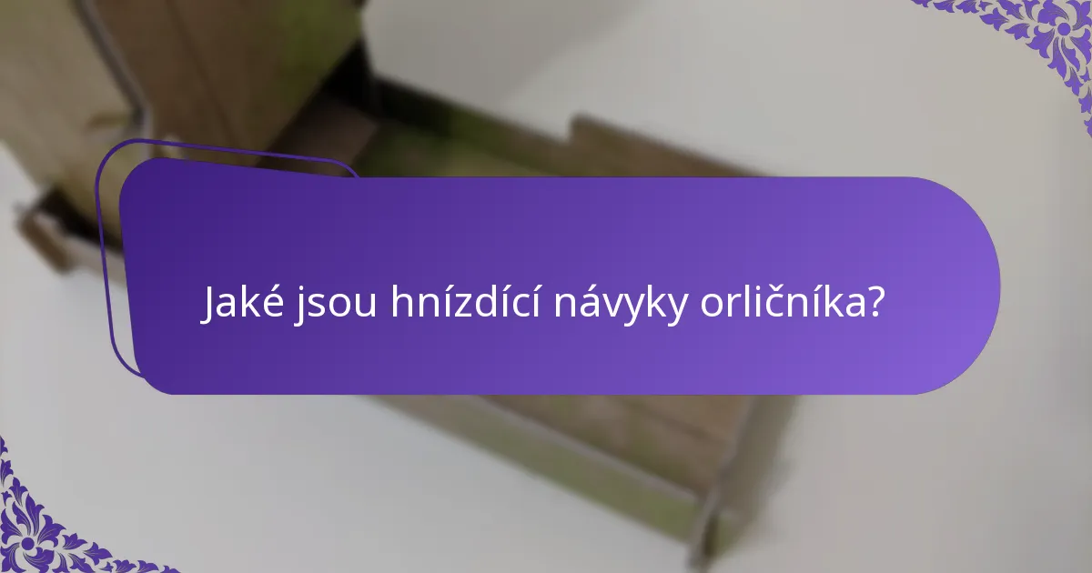 Jaký je stav ochrany a hrozby pro orličníky?